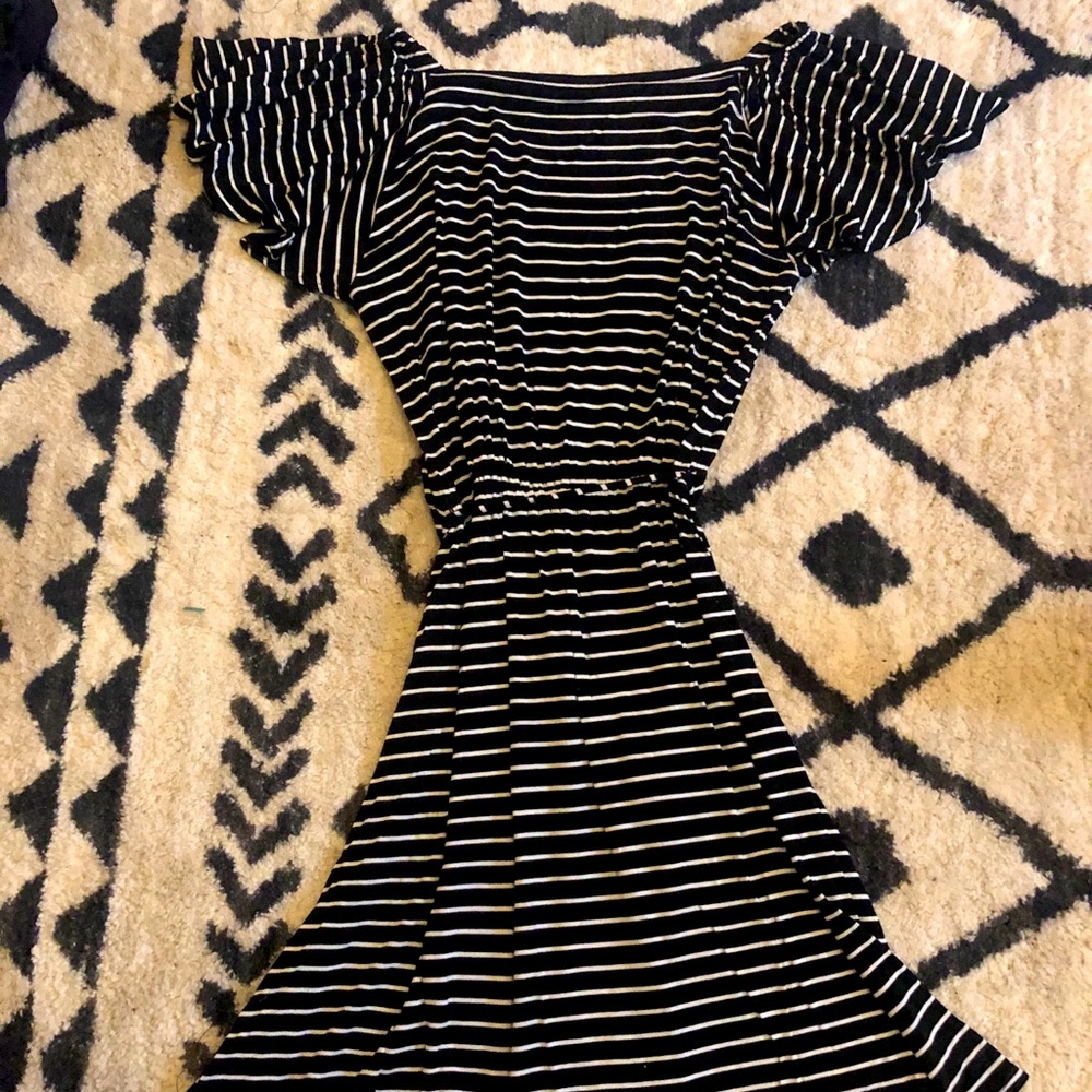 Striped Casual Dress